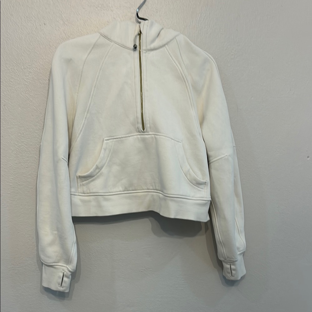 Lululemon Athletica Scuba Half Zip Hoodie